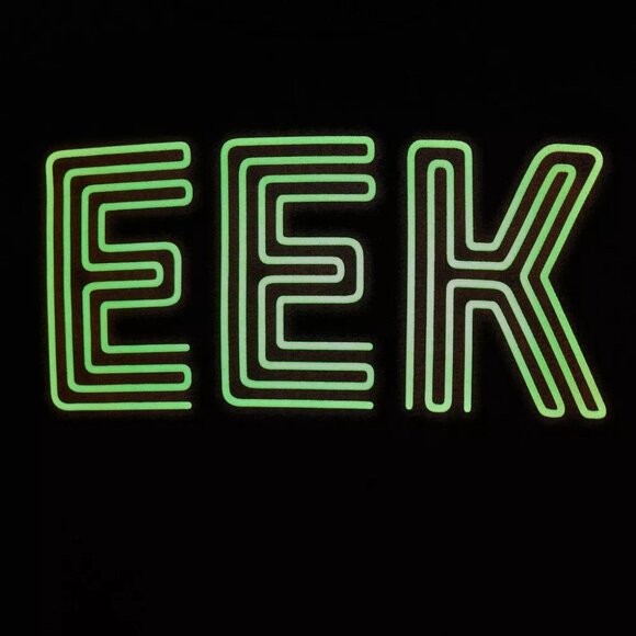 Mens Hyde and Eek Boutique! EEK Halloween Sweatshirt Pajama Top Size Sm Med NWT - Picture 2 of 2